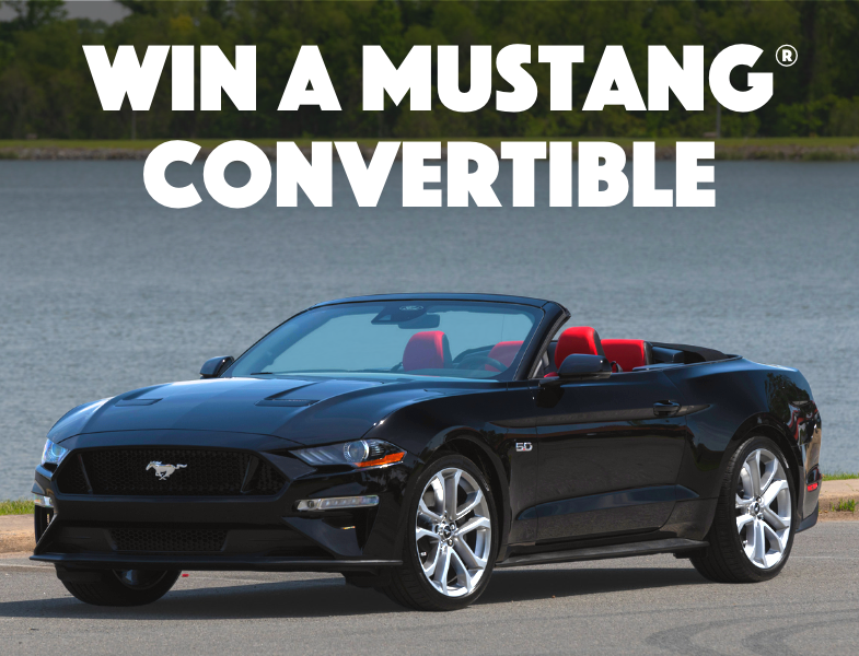 Win a New Mustang Convertible