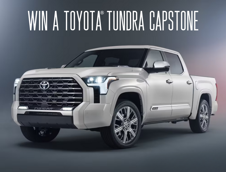 Toyota Tundra giveaway at Saracen Casino Resort in Arkansas